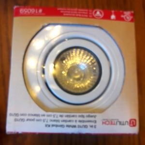 3 inch GU10 White Gimbal Kit Light